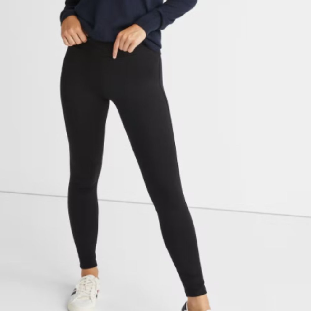 American Giant Ponte Legging Black